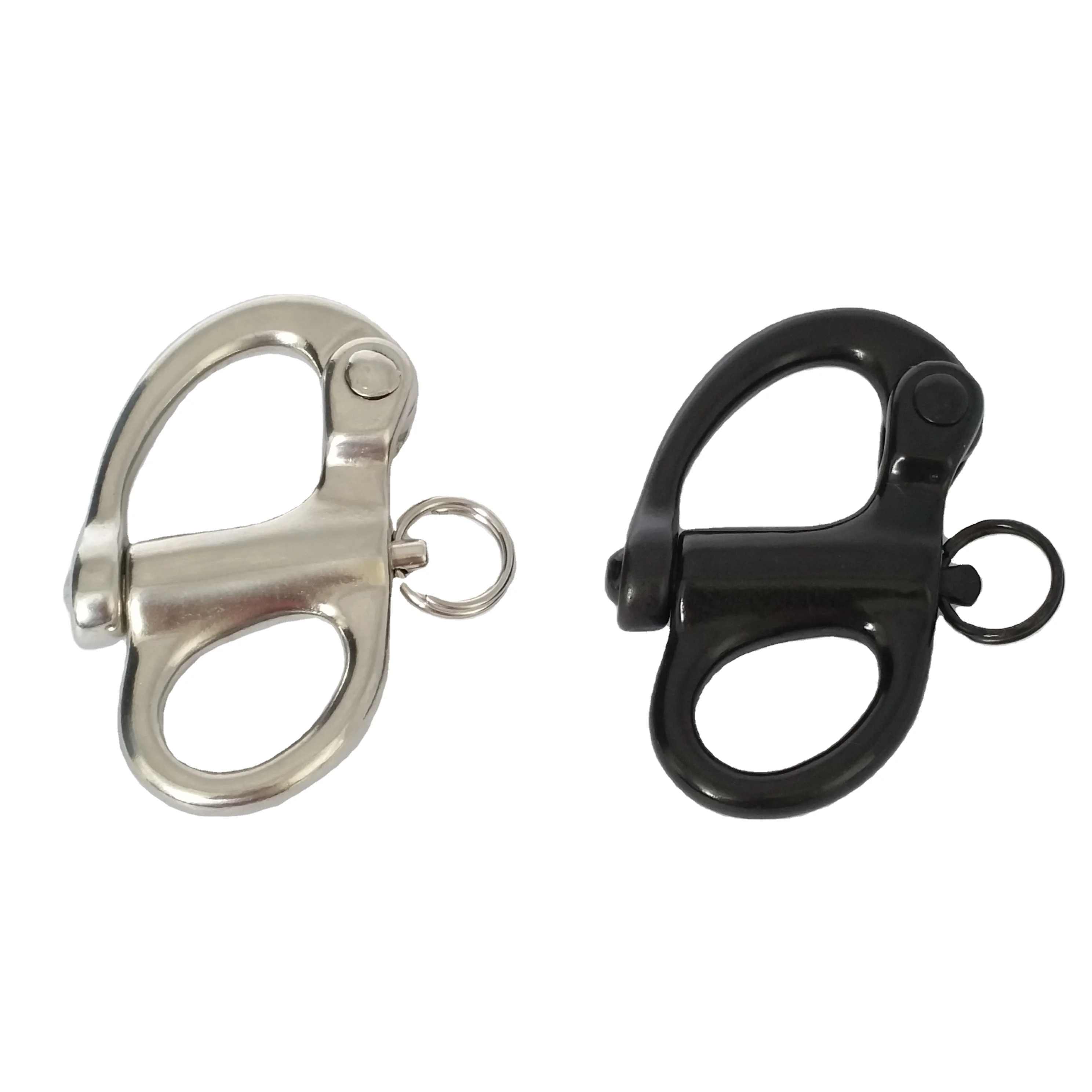 Marine Part Depot Stainless Steel Fixed Bail Snap Shackles