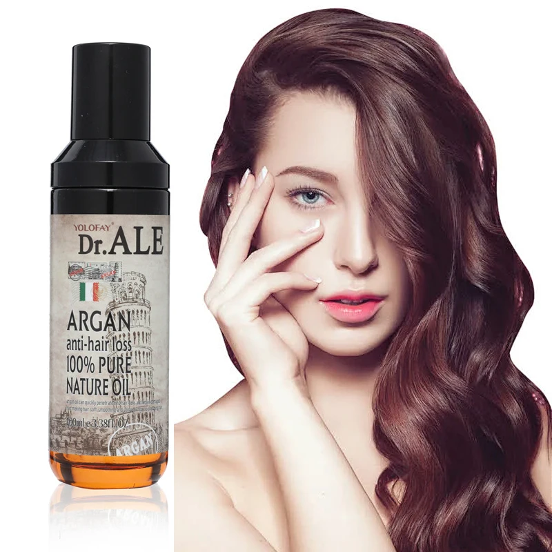 Competitive Price Deeply Moisturize Pure 100% Natural Oil Argan Hair Treatment Repair Essential Oil