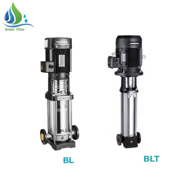 high lift head mechAnical seal motor 0.75kw 50hz vertical multistage centrifugal water pump