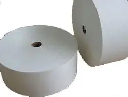 
customized printed 100% wood pulping jumbo greaseproof 2 pe coating white brown craft paper cup roll 36 inch coated guangxi 