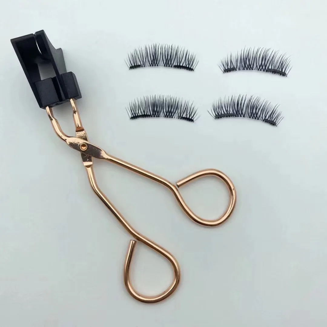 TikTok самые популярные 2021 новые мягкие магнитные ресницы Quantu 2 секунды ресницы