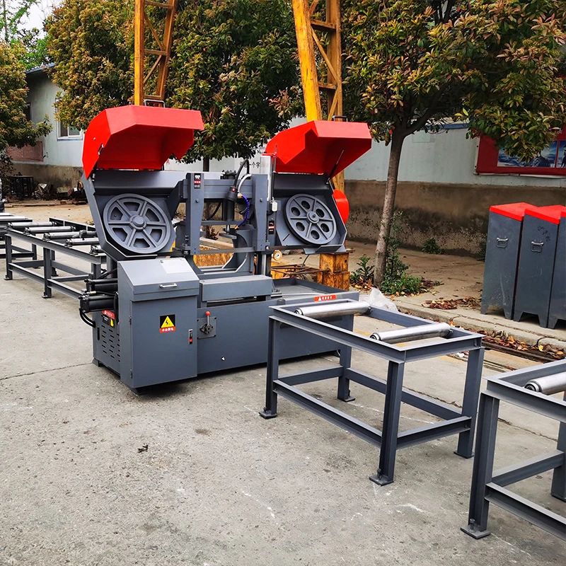 Metal Cutting Bandsaw Automatic Feeding Multifunctional CNC Band Sawing Machine