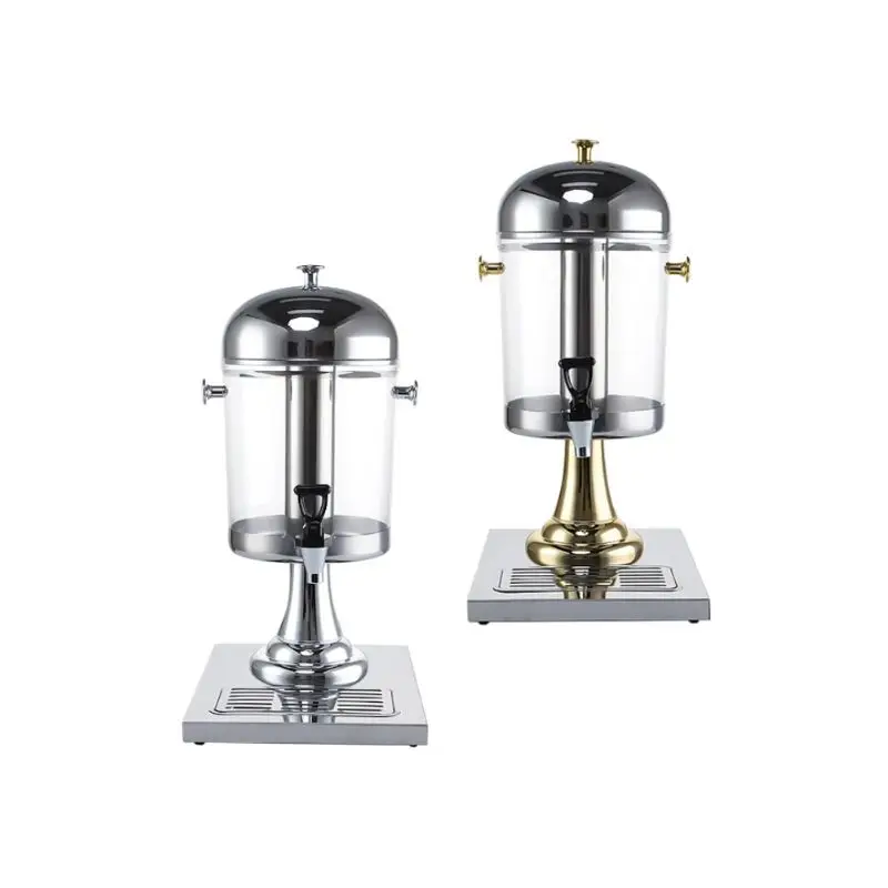 one-stop hotel equipment 8L 16L 24L juice dispenser drink dispenser stainless steel beverage dispenser  juice cooler with faucet