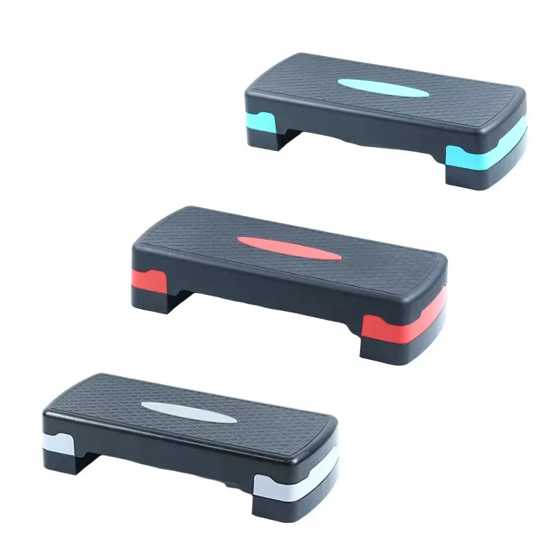 Adult Yoga Fitness Shaping Aerobic Pedal Adjustable Two Layer Sports Aerobic Step Fitness Pedal Body Building Adjustable Gym Fit