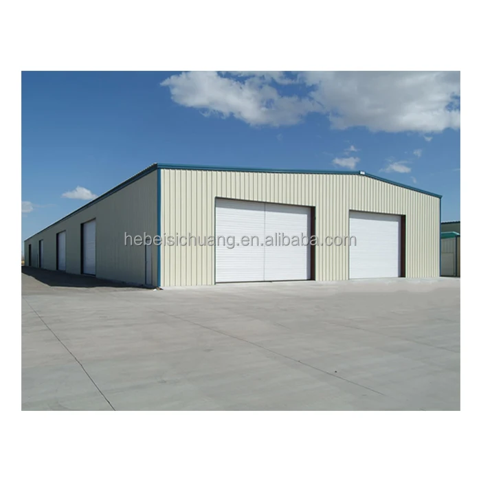 China prefab steel structure building manufacturer low cost warehouse steel hangar warehouse insulated prefab workshop