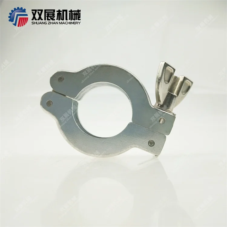 ISO-KF Aluminum Hinged Clamp and FKM Centering Rings Seal Assemblies KF16 to KF50