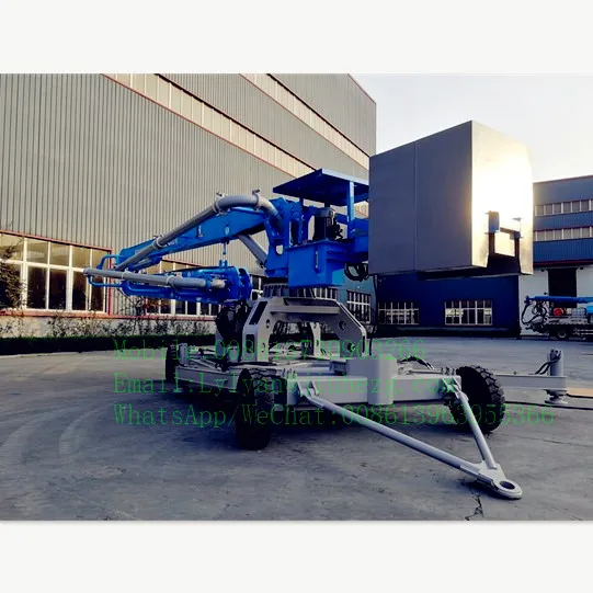 Новая цена, обновленная Мобильная Бетономешалка с колесами для продажи от Jiuhe Machinery