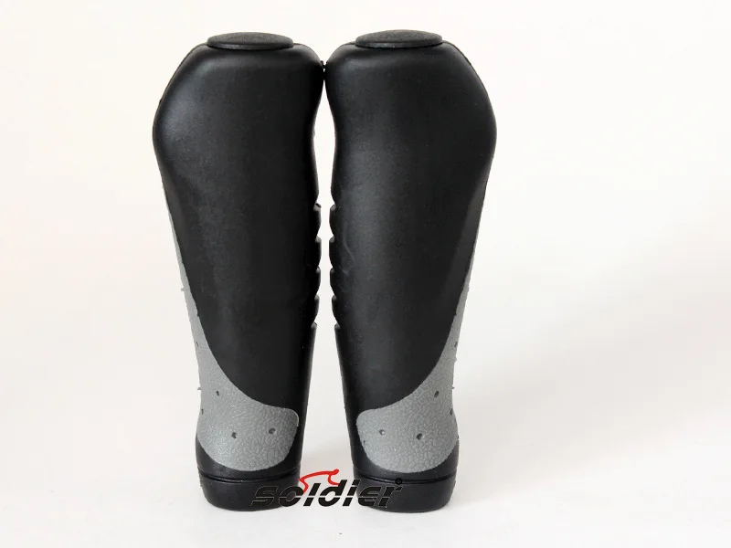 High Quality Black Grey Bicycle Parts Bike Grips Rubber Handlebar Non-lock Handle Grip