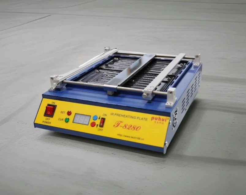 110 В/220 В PUHUI T8280 Инфракрасный PID интеллектуальный контроль температуры нагревательный T-8280 pile pb преднагревательный термостат паяльная станция
