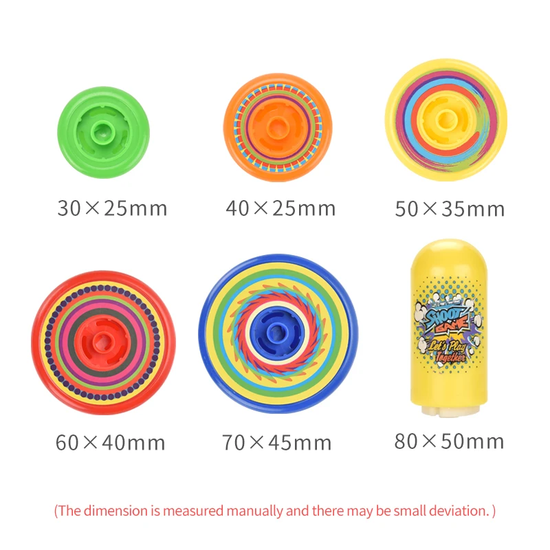 Hot Sell spining light top stacking toys sets for kids