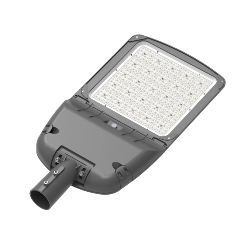 New Design Street Light Bulb Clips Lock Lumen 133Lm /W Led Street Light 60W Sensor Control Radar Motion Sensor for Streetlight