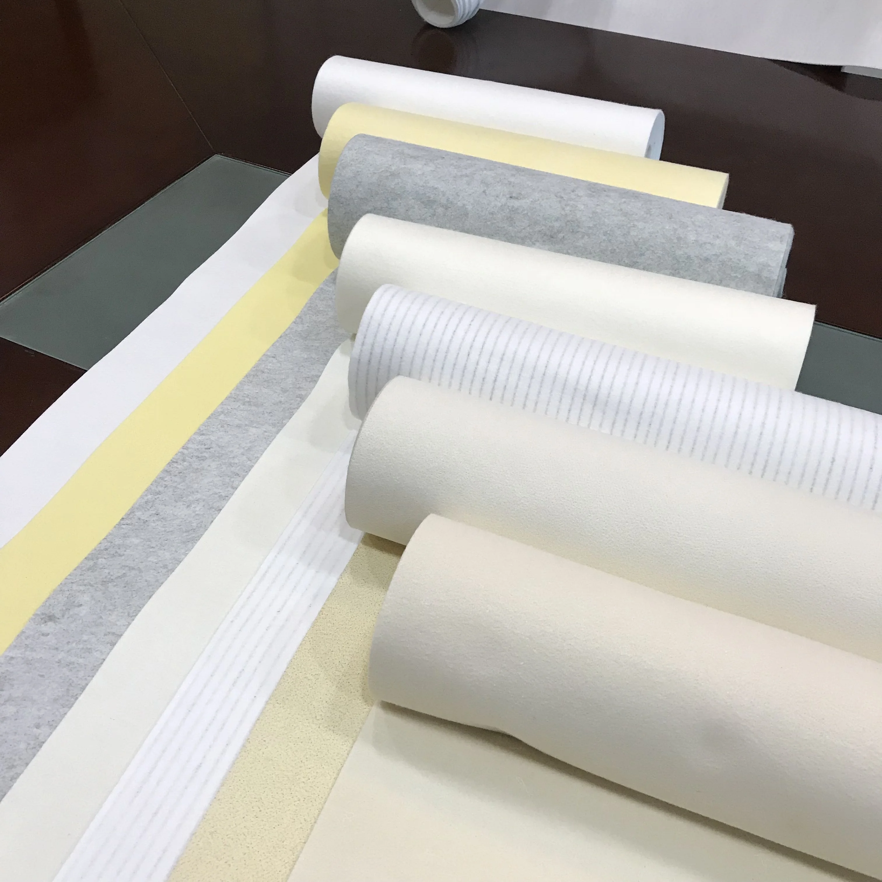 Хорошая кислотная и щелочная стойкость, 0,2 микрон, полиэфирная Микронная Компрессорная вакуумная фильтровальная ткань