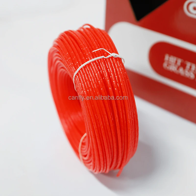 Canfly hot selling 2023 cheap price black trimmer head nylon trimmer line for grass cutter part