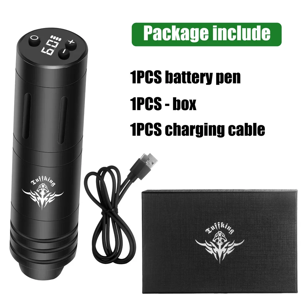 Cross border Tuffking wireless battery tattoo pen tattoo tools Pen motor integrated tattoo machine wholesale