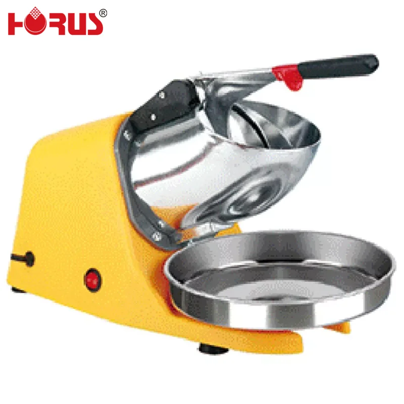 Small Ice Smoothie Machine Electric Semi Automatic Ice Shaver Ice Block Crushing Machine for Sale