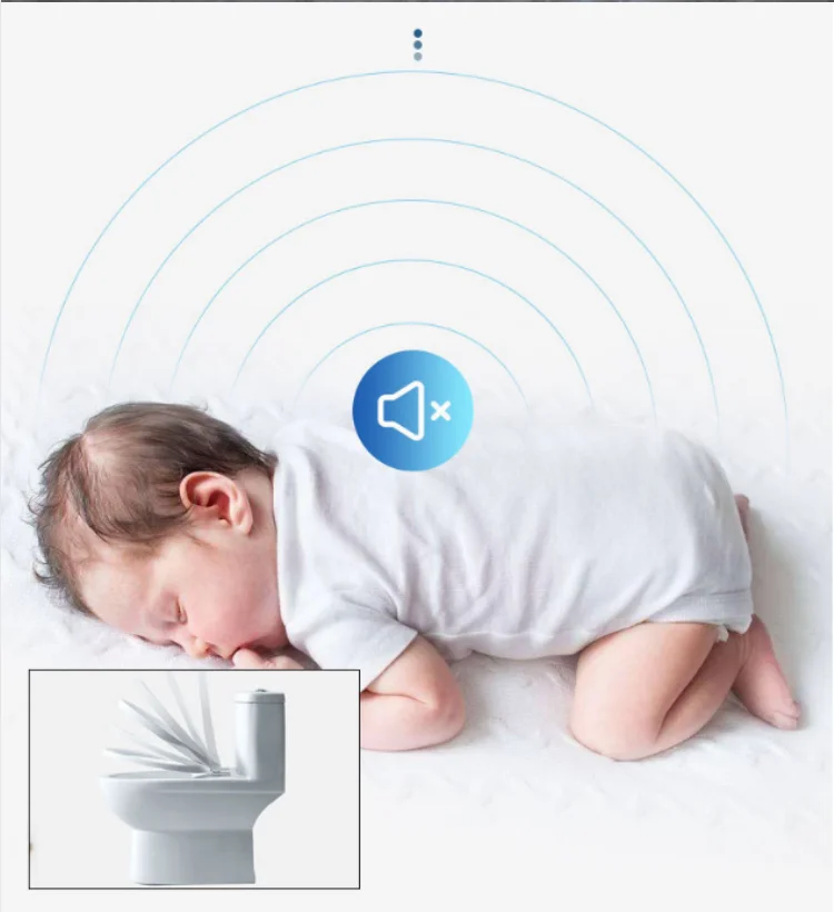 China factory direct sales ceramic siphon integrated deodorant adjustable water supply toilet