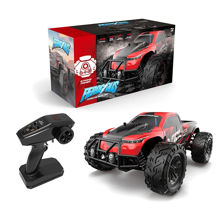 Factory New Arrival Children Gift Red 30KM/H 2.4G High Speed Remote Control Rc Car