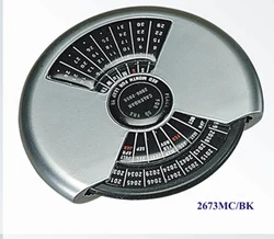 Wholesale Best Selling home office perpetual calendar metal 50-year calendar round