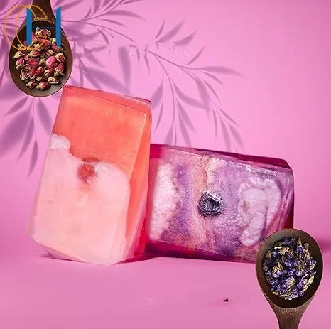 C&H Earth & Home Gemstone Natural Crystal Soaps with stone Inside Decorative Scented Crystal Soap with Natural Ingredients