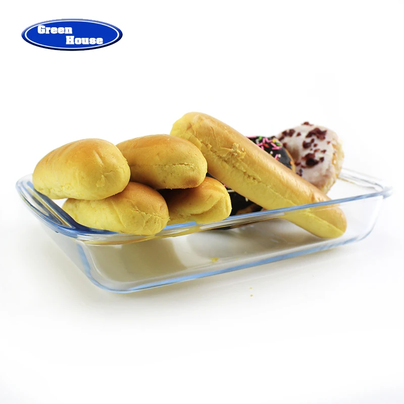 Taking Away Rectangular Glass Baking Dish & Tray