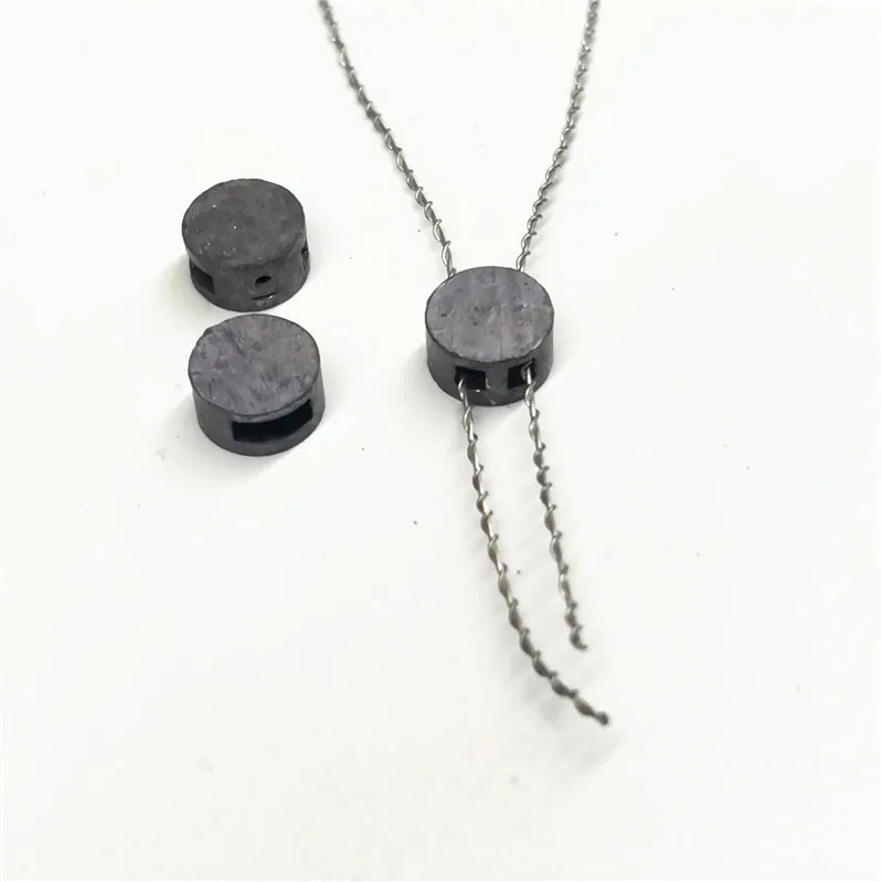 Customized size guangzhou factory 10*4mm lead seals and wire for meter seals