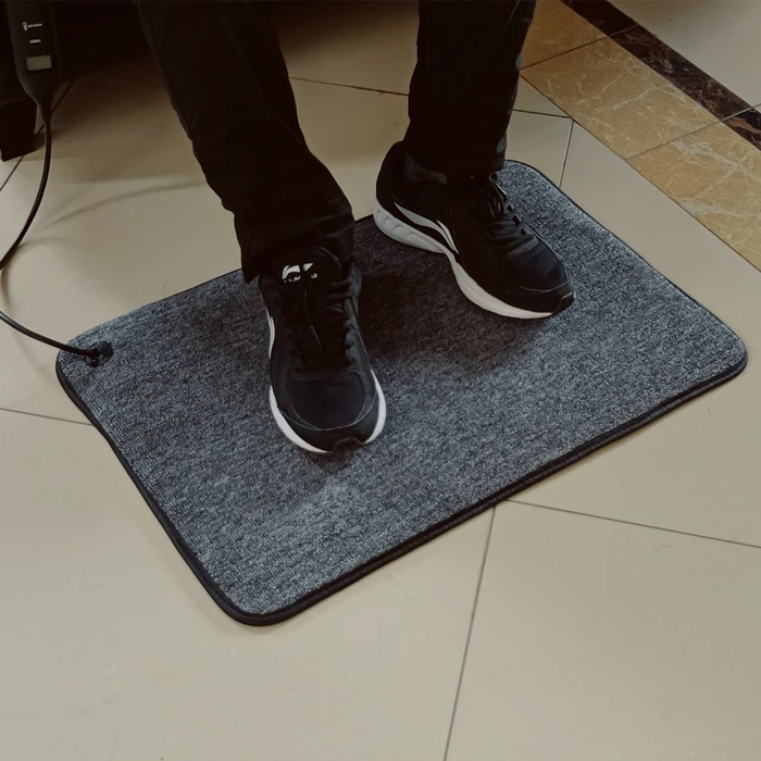 LCD Display Energy Saving Heating Carpet Warm Cold Feet Heating Carpet With Multi Temperature And Timer