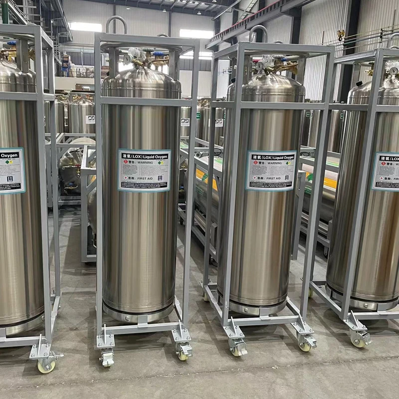 175l-500l Liquid Carbon Dioxide Storage Tank Dewar Tank, Cryogenic Dewar Tank Liquid Oxygen/Co2/Nitrogen Tank