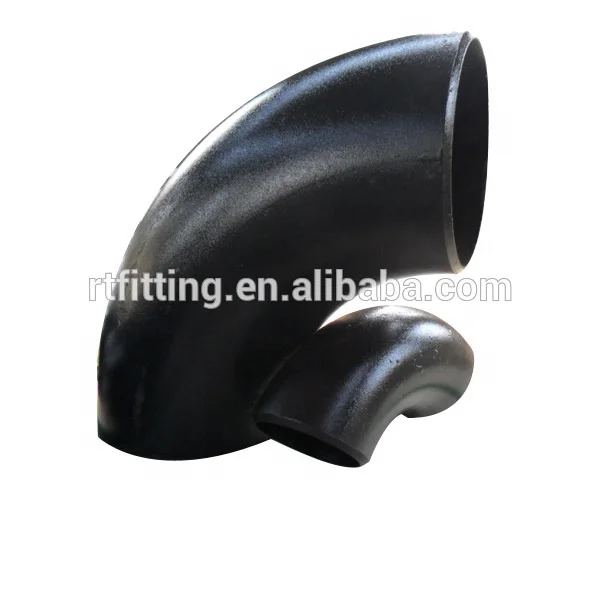 90 Degree Carbon Steel Pipe Fitting ASME B16.9 ASTM A234  Q235 Seamless Elbow SCH 40 STD Butt Welded