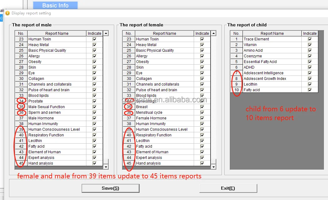 Factory supply updated 2022 quantum resonanc magnetic body analyz en espanol 53 reports