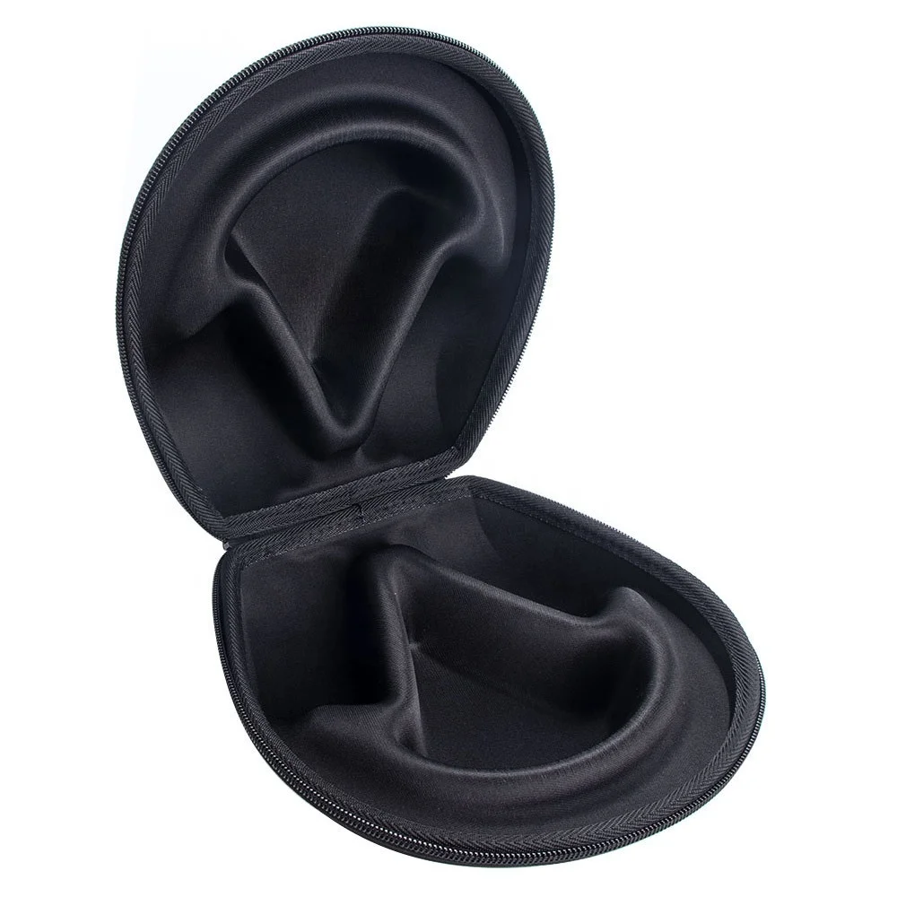 Portable Zipper Pouch Water/Dust Shockproof Hard Protective Case for BeatsSolo2 Solo3 Studio2.0 Studio3.0 Mixr Diamond Headphone