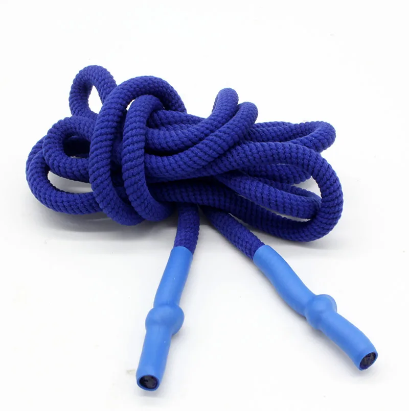 Draw Cord with Heat Shrink Tubing knot Hoodie Rope Flat End Plastic Round String shrinkable tube Garment Drawcord