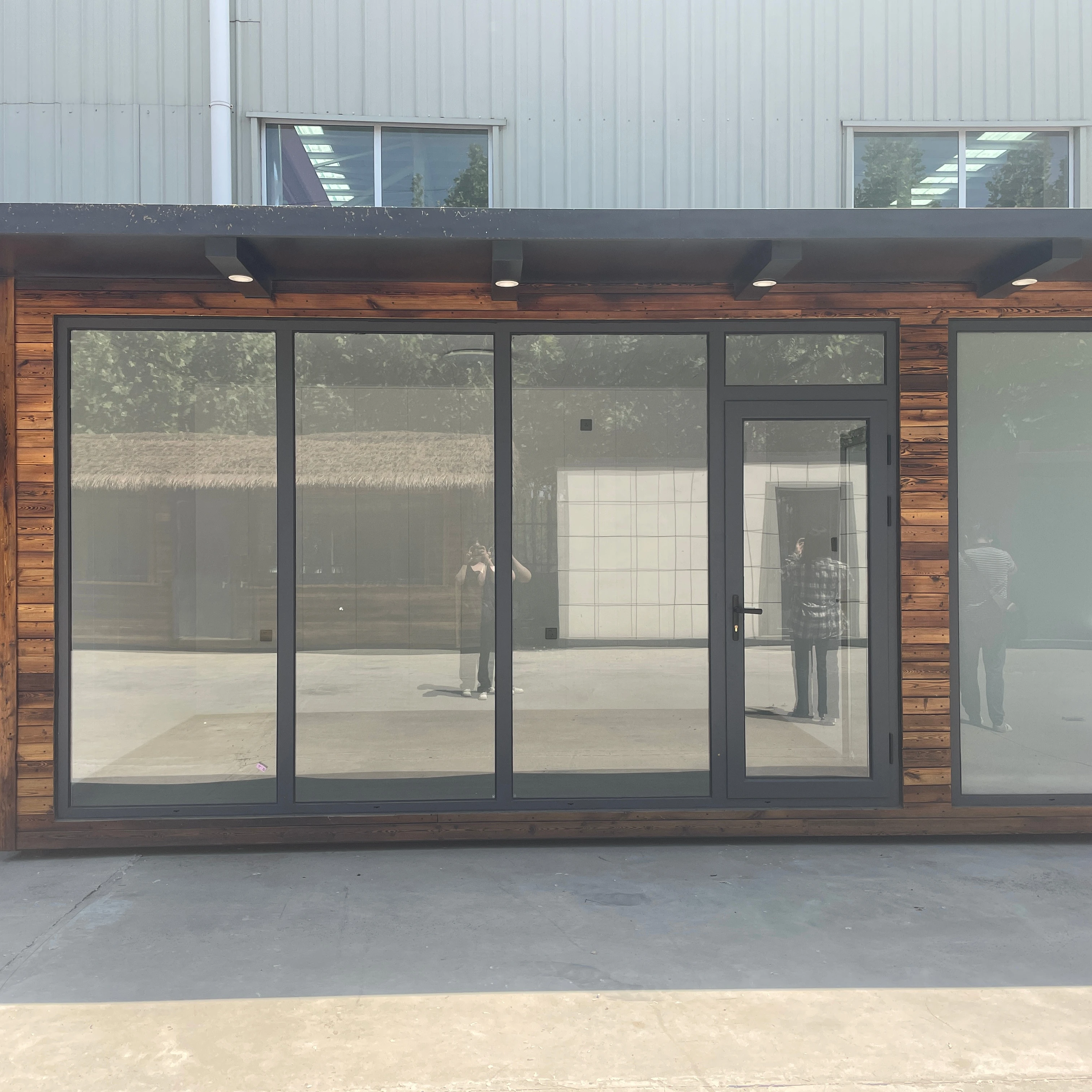 3 in 1 Cheap Modular Prefabricated Movable Foldable Home Modular Folding Container House Refugee Housing