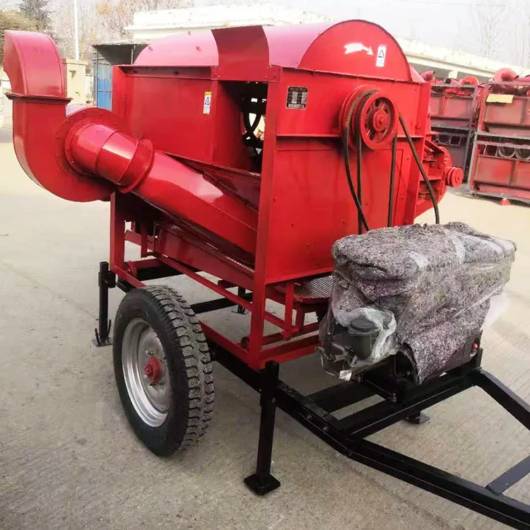 Grain sheller with multi-functional wheat, soybean, millet rice multi-functional sheller