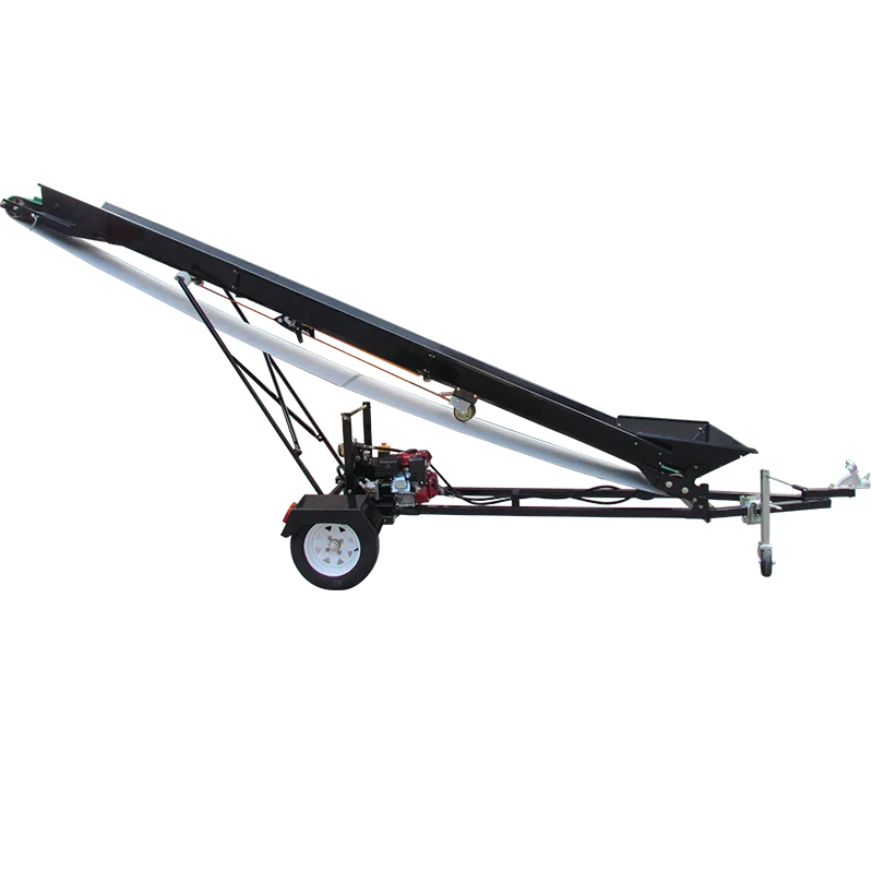 Гидравлическая конвейерная лента для загрузки грузового конвейера дров