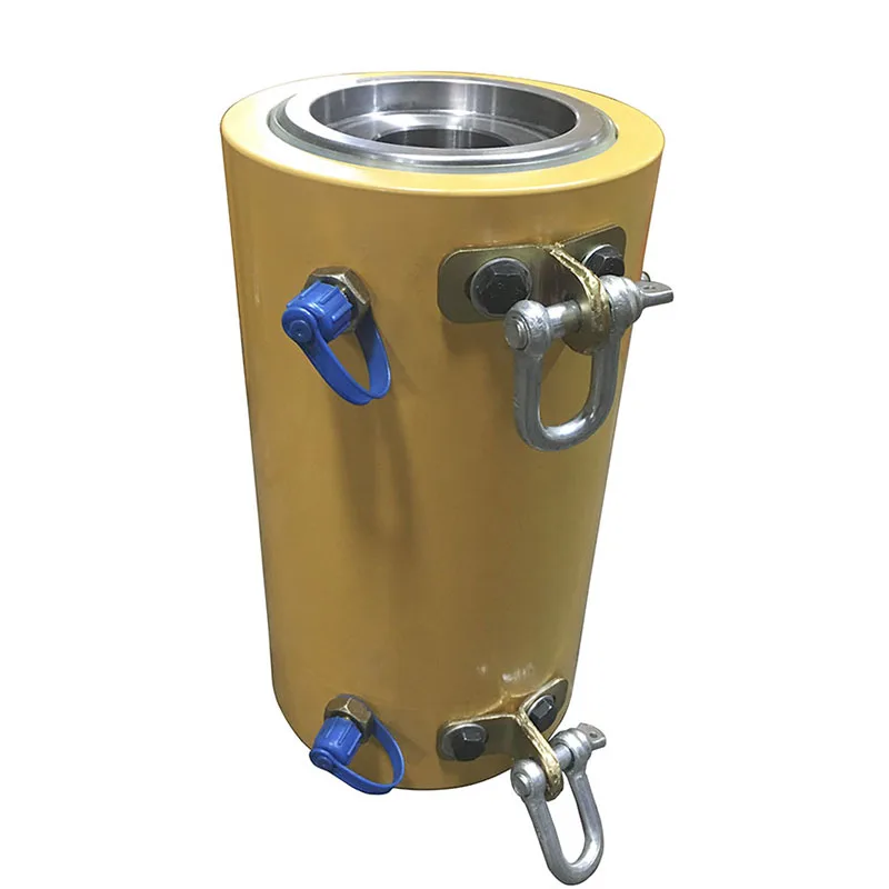 Hydraulic Core-through Prestressing Tensioning Jack Car Jacks