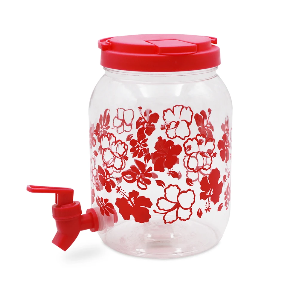 2.5L custom  plastic water cooler jug with tap