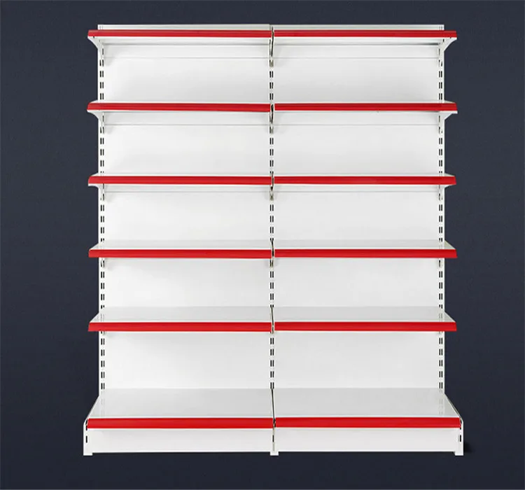 wholesale supermarket fruit and vegetable display gondola rack