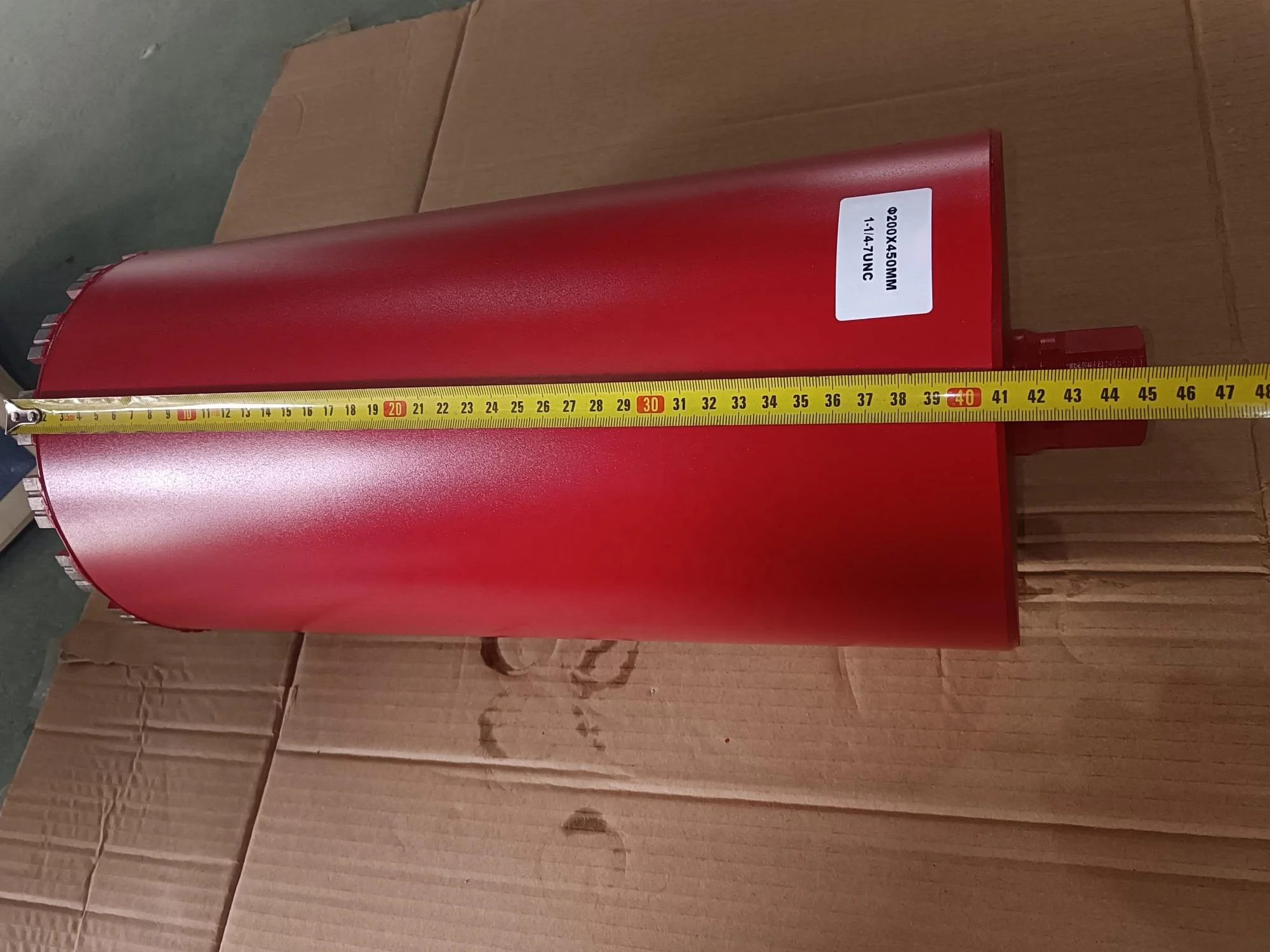 Top seller factory price extension rod 200mm 1/2 female and 1/2male connection end for diamond core bit