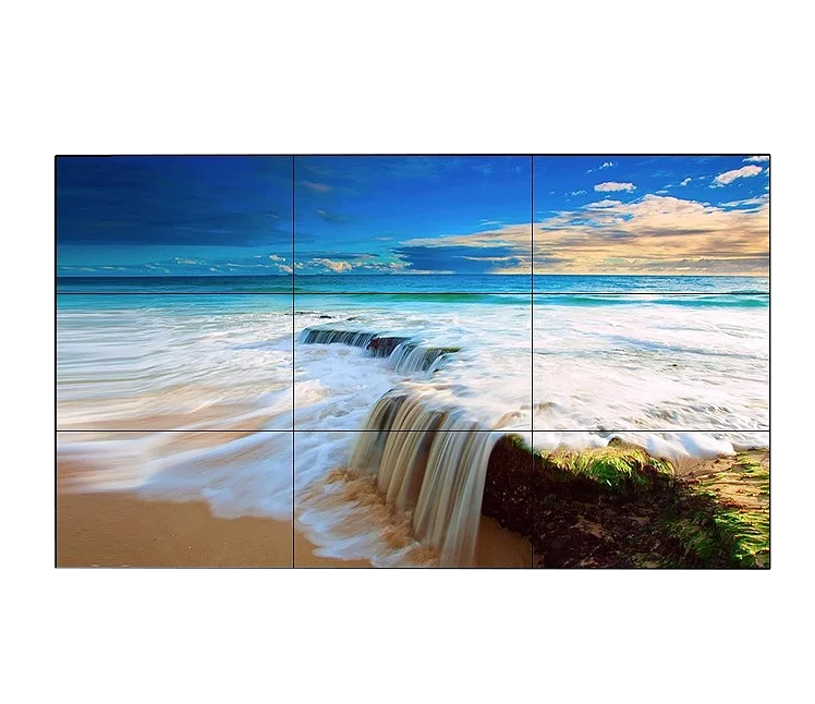 LCD Video Wall With Video Wall Controller Wall Mount