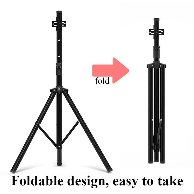 3D Projector Stand Tripod Portable Advertising Fan Tripod Stand for 3d Hologram Fan Projector Adjustable Bracket Stand 3D Fan