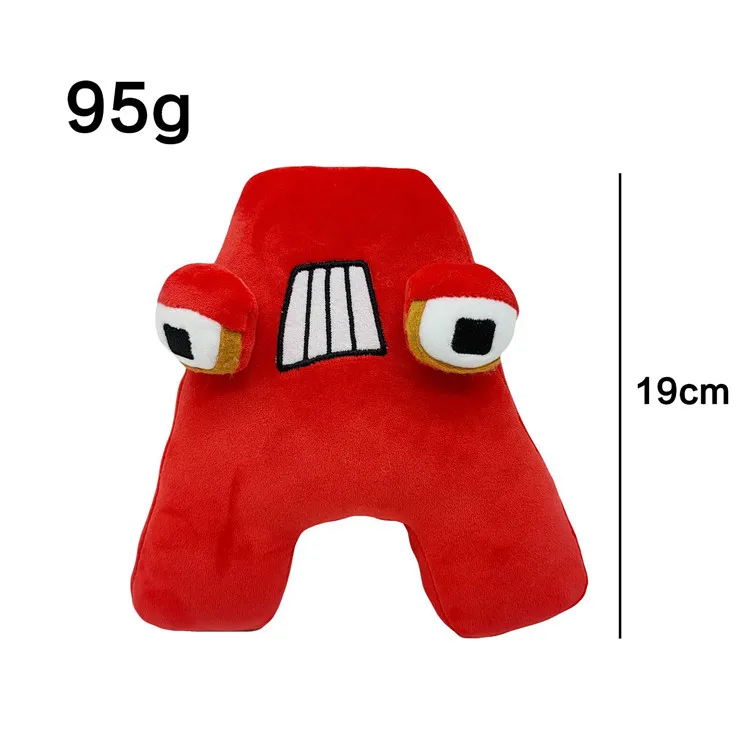 Cartoon Alphabet Plushies Cute Baby Educational Soft Toys Stuffed Animal Alphabet Letter Plush Toys Cuddly Toys