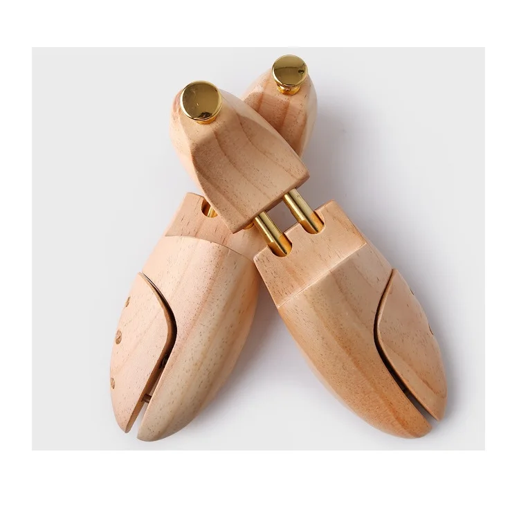 Регулируемый мужской двухтрубный расширитель для обуви из сосны