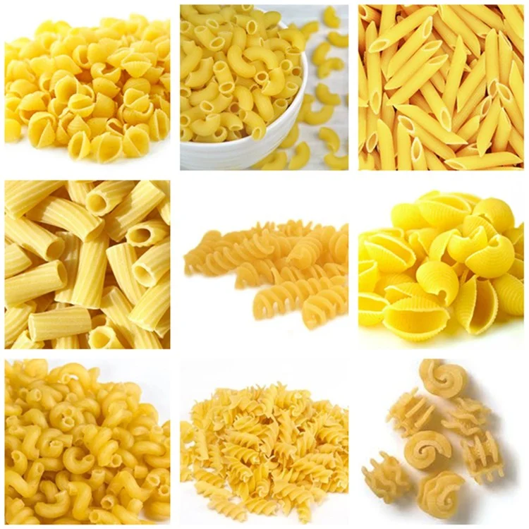 Multifunction macaroni pasta processing line Spiral noodle shell noodle extrusion machine Pasta elbow extruder