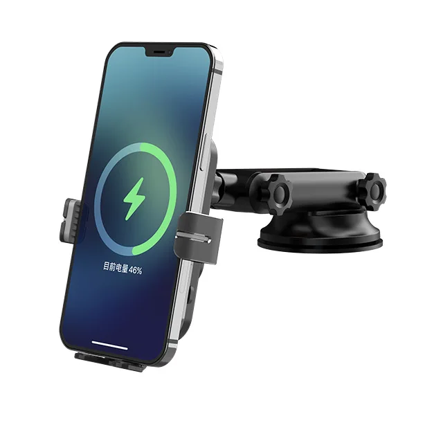 promate mag safe wireless car charger 7.5W 15W 30w fast charging car mount clip mobile phone holder stand in cars