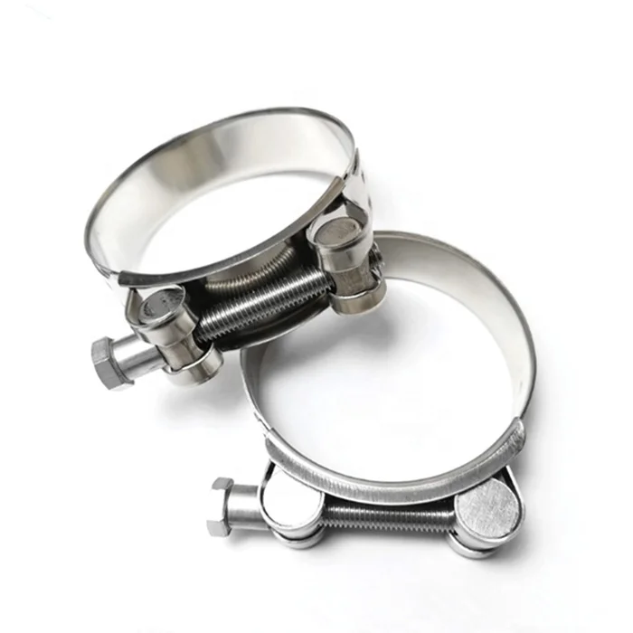 DIN 3017 Stainless steel hose clamp galvanized T bolt heave duty Hose Clamp