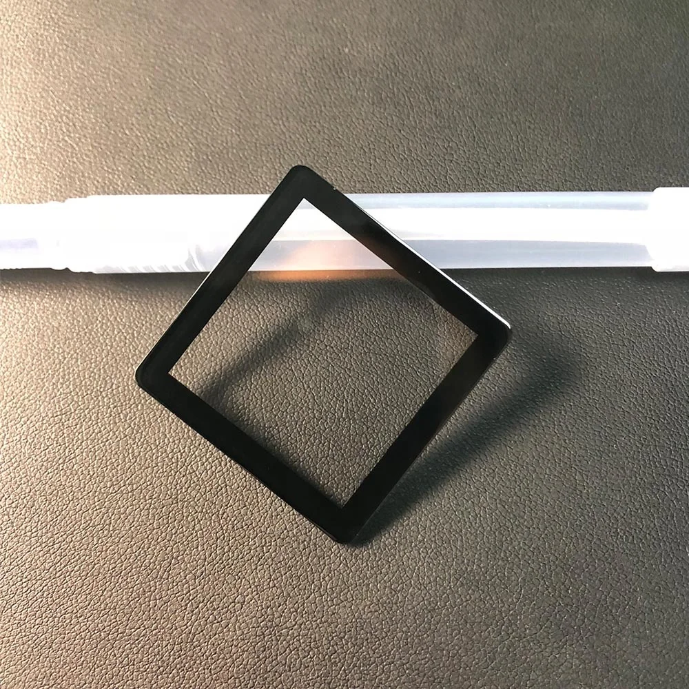 Square Printing Silk-screen  Sapphire Watch Glass Mineral Glass