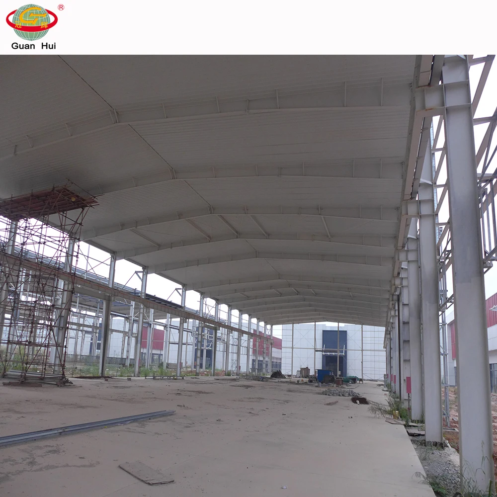 
Heavy duty prefabricated school building warehouse 