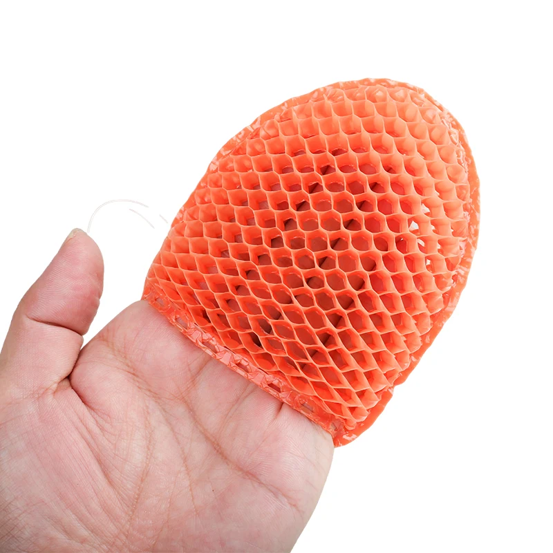 Honeycomb Bath Mitt Exfoliating Glove Face And Body Scrubber Spa TPU Material Wash Mitts For Shower Bathroom Supplies 8*10CM
