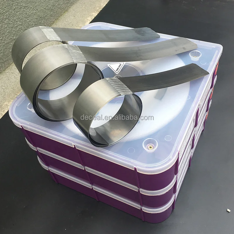 Anti-aging scraper blade for flexographic and gravure printing coating and polishing