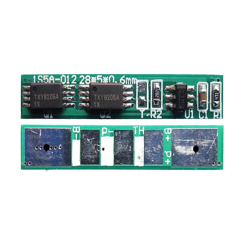 PCM PCB 1s 3 7 в 2 В литий-железо-фосфатный аккумулятор 18650 Защитная печатная плата 5A зарядное устройство